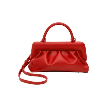 THE YELLOW SHOP Cow Leather Crossbody Bags Handbags Regular Women's Vermilion