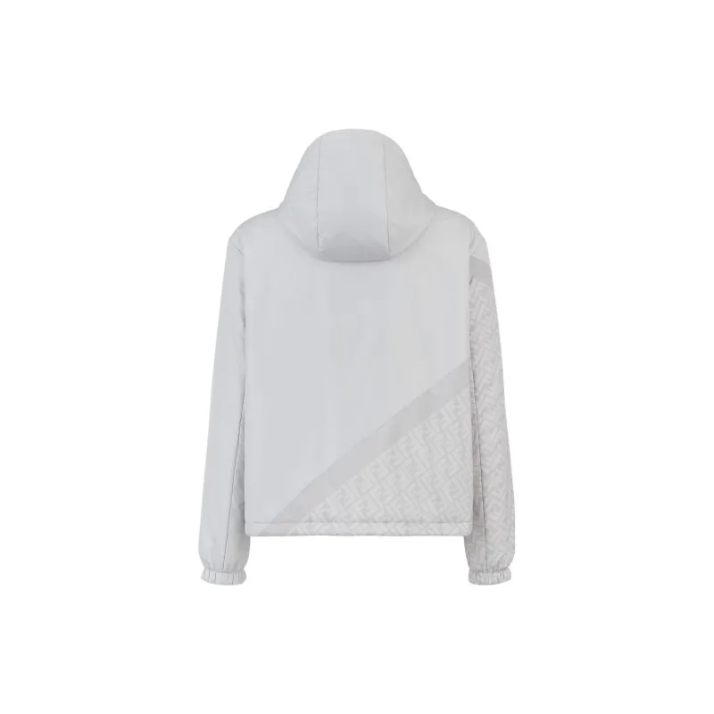 FENDI Jackets Coats Men's Light Gray-2