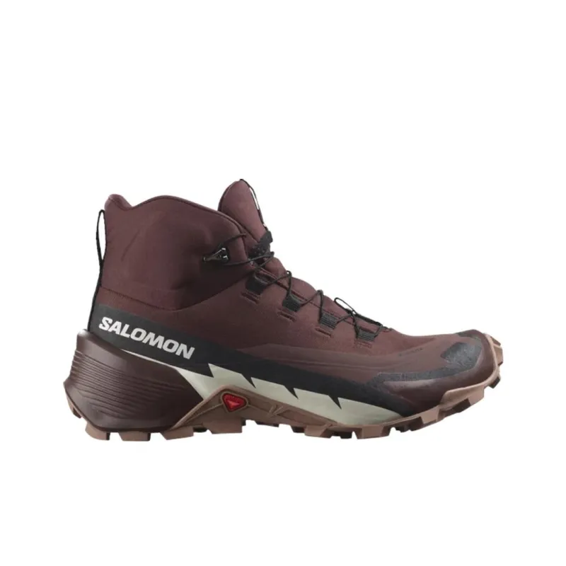 SALOMON Women's Cross Hike 2 Mid GORE-TEX 'Bitter Chocolate Mocha Mousse'-1