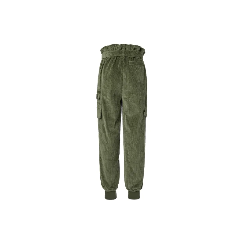Adidas Ivy Park Halls Of Ivy Corduroy Zipper Pants All Gender Wild Pine-1