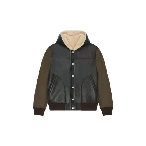 Givenchy Leather Jackets Men Black