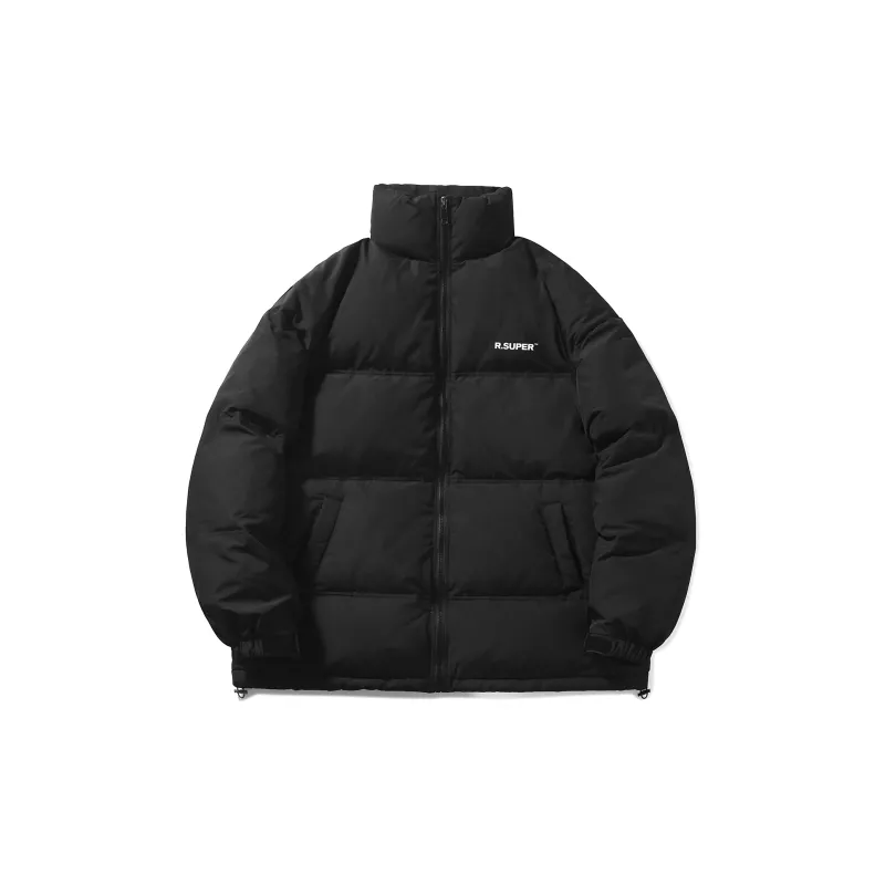 R.super Down Jacket Unisex Black-2