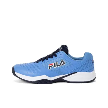 FILA Axilus 2 ENERGIZED All Court Cushioning Anti-Slip And Wear-Resistant Low-Top Tennis Shoes Men's Blue