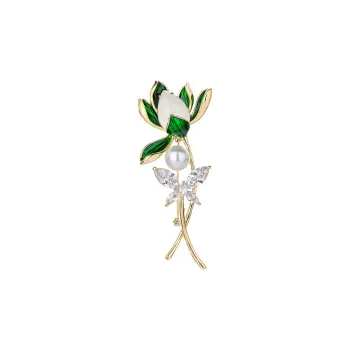 QLADY Freshwater Pearl Brooches Women's