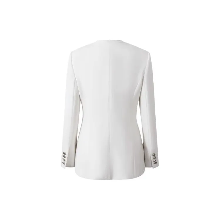 JZ Juzui Business Suit Women's Pure White-1