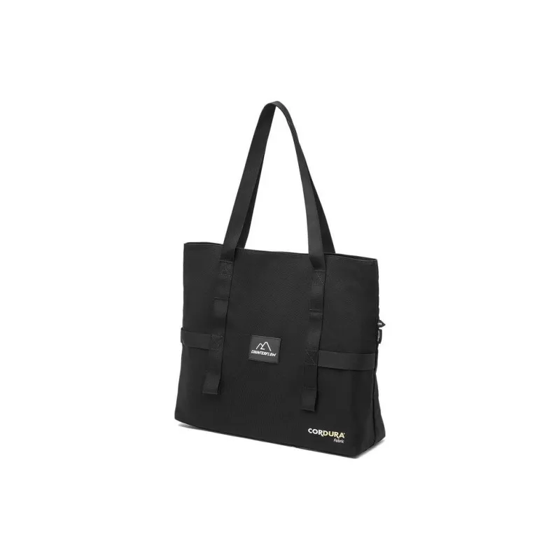 LiNing Sports Life Collection Polyester Tote Bag Shopping Bag Handbag Shoulder Bag Unisex Black-1