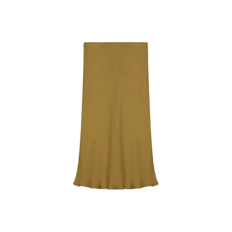 CLUB MONACO Casual Long Skirt Women's Tan-1