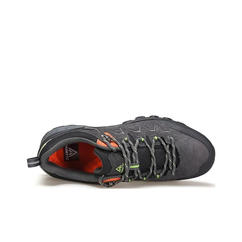 HUMTTO Lightweight Wear-resistant And Non-slip Low-Top Outdoor Shoes Men's Dark Gray-2