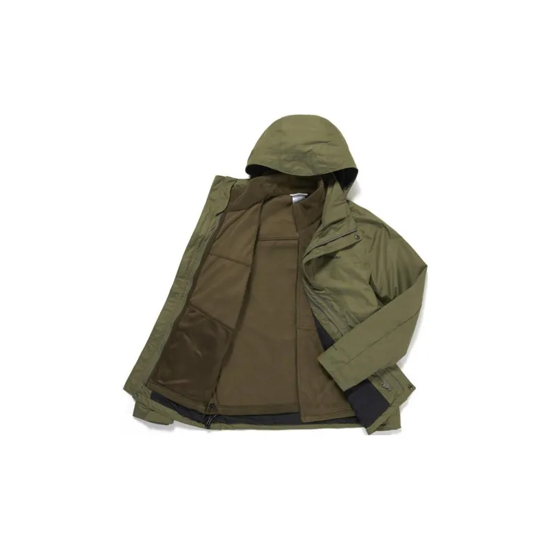 Columbia Water-Resistant Windproof Breathable Water-Repellent Windbreaker Jacket Men's Green-2
