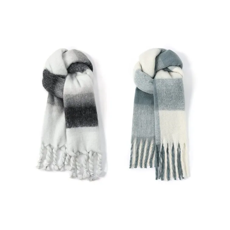 FREE RABBITⅡ Knit Scarves Unisex-16