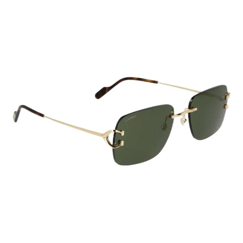 Cartier Rectangular Frame Sunglasses-1
