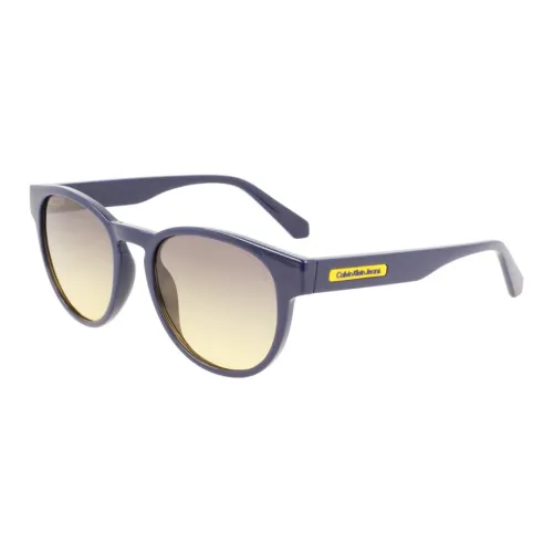 CK/Calvin Klein Polycarbonate Irregular Shape Sunglasses Unisex Blue