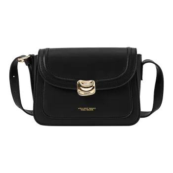SEM/R PU Small Square Bag Backpack Crossbody Bag Women's Ecru/Custard/Caramel Brown/Black