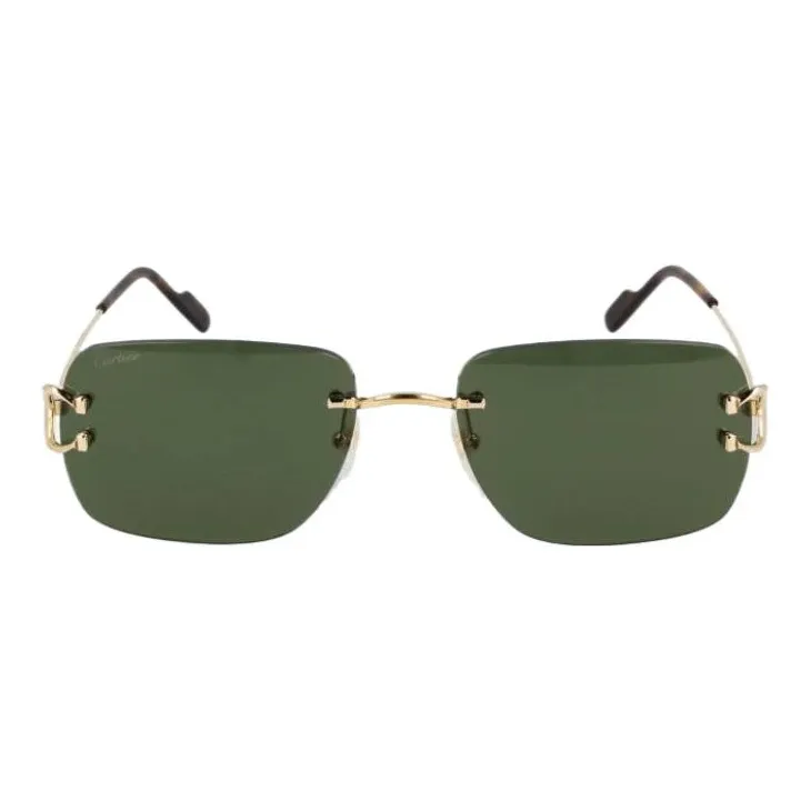 Cartier Rectangular Frame Sunglasses-0