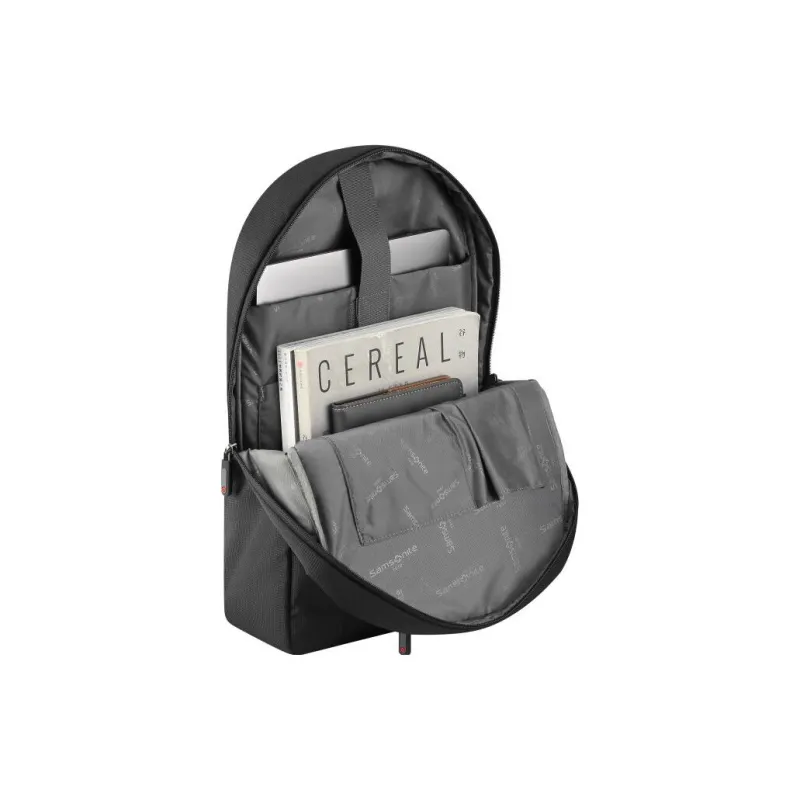SAMSONITE DAVOS Fabric Laptop Bag Backpack Unisex Black-7