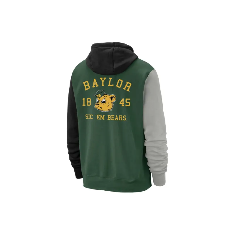 Nike Baylor Men's Nike College Club Fleece Hoodie-1