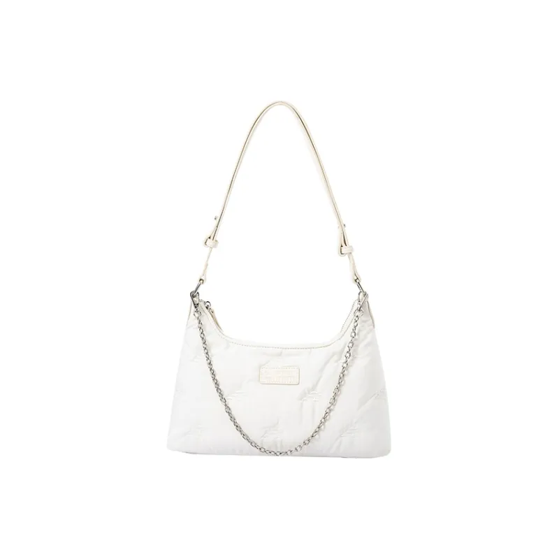 SEM/R Super Plant, Collaboration Edition Polyester Shoulder Bag Trumpets Women's Milk White/Gray Blue-0