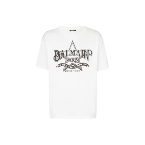 BALMAIN T-Shirts Men White