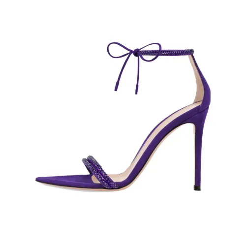 GIANVITO ROSSI Montecarlo 105mm Suede Sandals