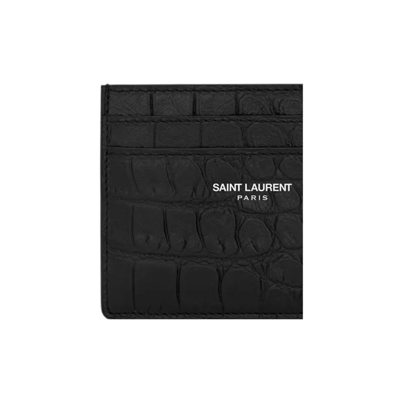 SAINT LAURENT Paris Credit Card Case-3