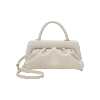 THE YELLOW SHOP Cow Leather Crossbody Bags Handbags Regular Women's White Oak