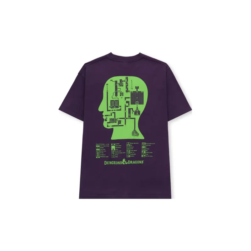 Brain Dead DUNGEONS & DRAGONS DUNGEON TOMB T-SHIRT T-Shirt Unisex Purple-1