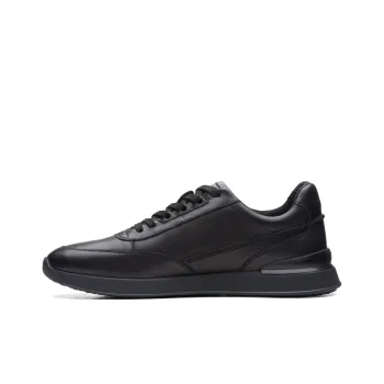 Clarks Low Top Casual Shoes Men's Black