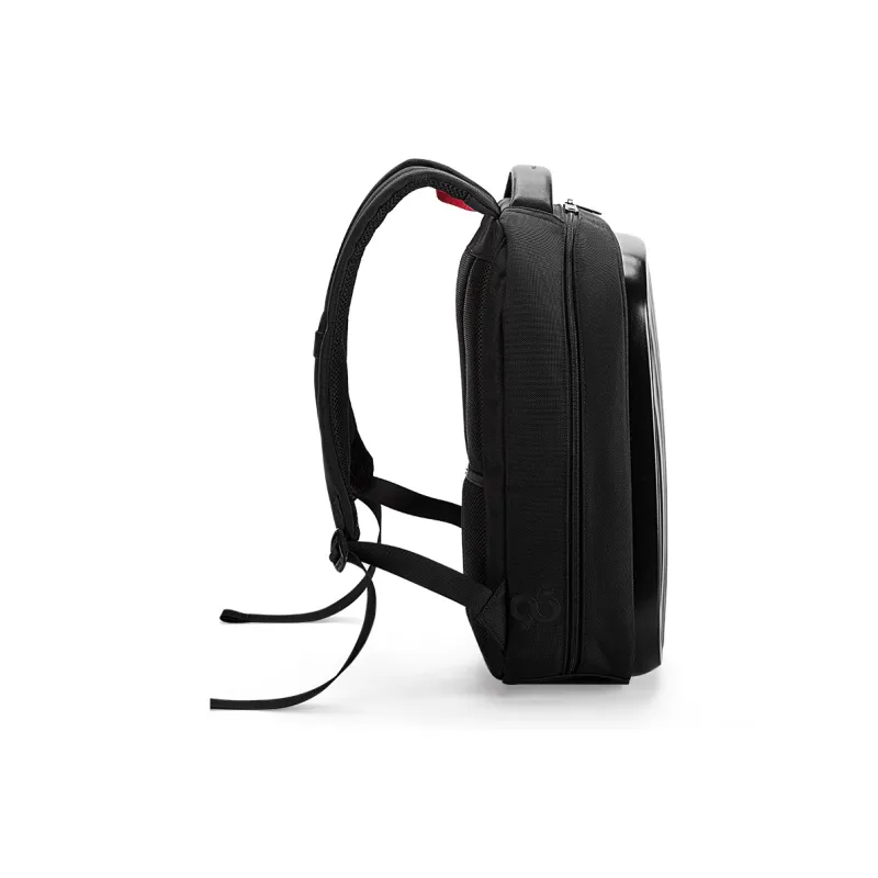 OIWAS Fabric Travel Backpack Laptop Bag Regular Unisex Black-4