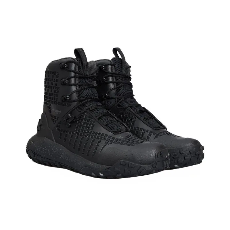 Under Armour HOVR Dawn WP 2.0 Abrasion Resistant Breathable High Top Outdoor Shoes Men's Black-2