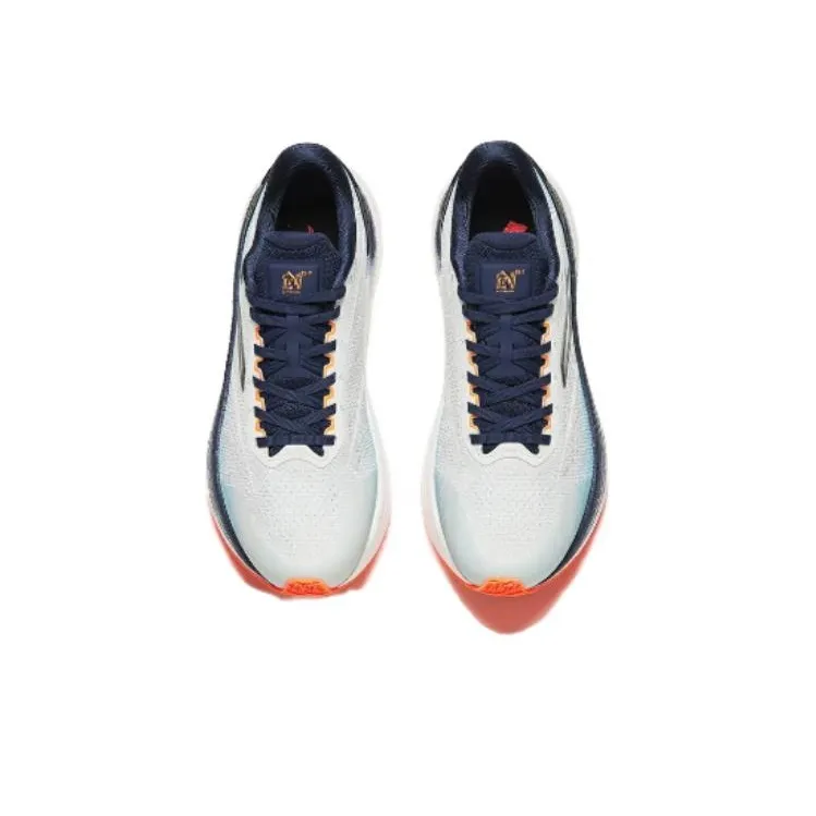 Anta Low Top Training Running Shoes Men's White Blue-2