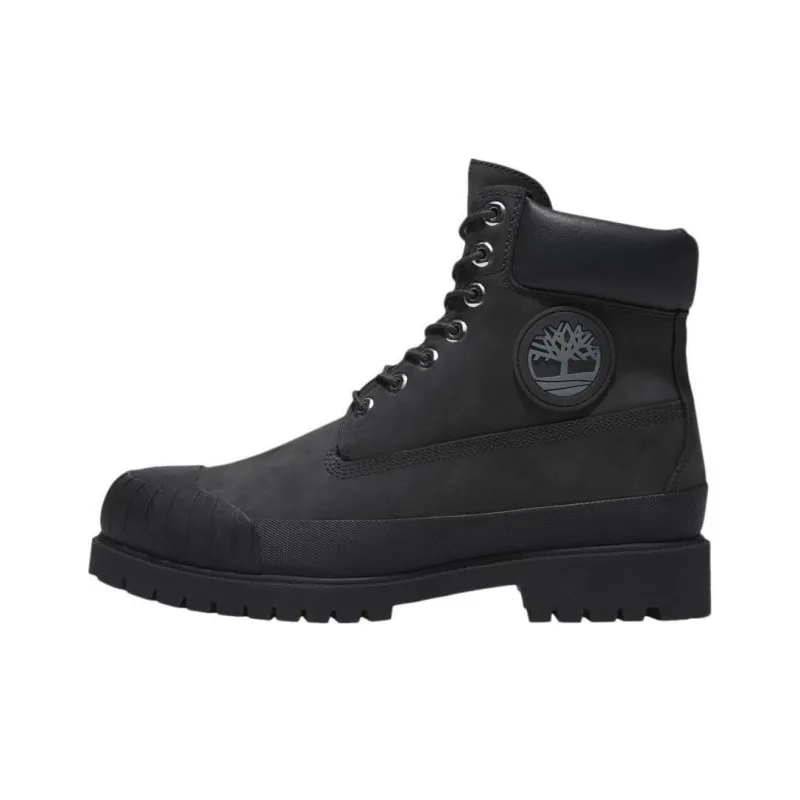 Timberland 6 Inch Premium Rubber Toe Boot 'Black'-0
