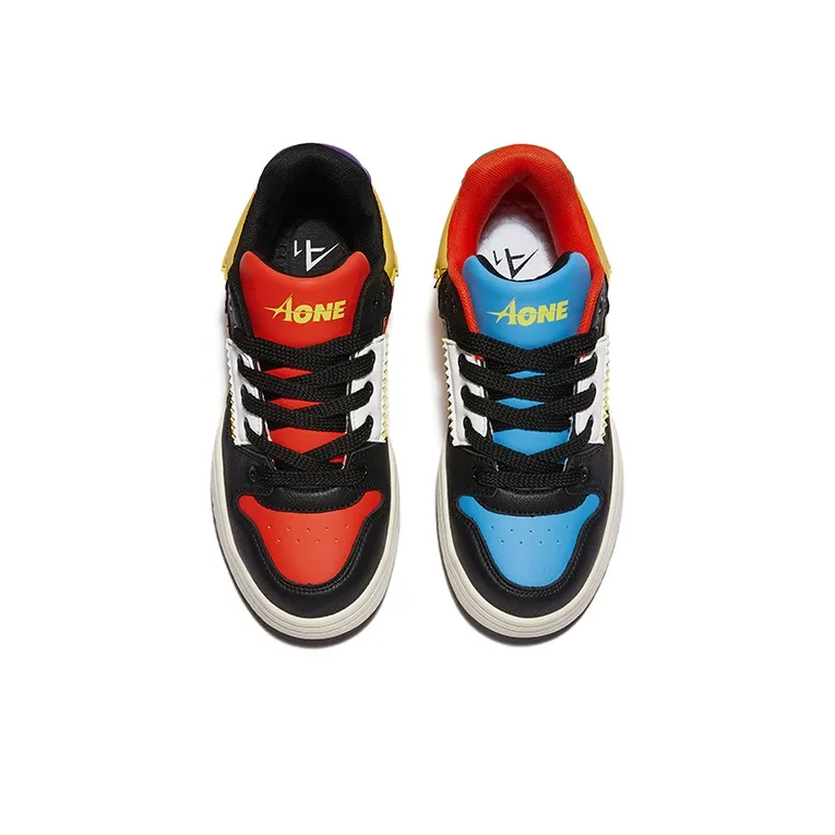 A1 Puffy Shoes Coverage Thermal Abrasion Resistant Breathable Low Top Skateboard Shoes Unisex-72