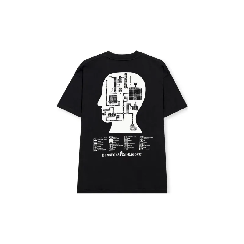 Brain Dead DUNGEONS & DRAGONS DUNGEON TOMB T-SHIRT T-Shirt Unisex Black-1