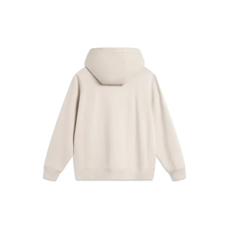 LiNing Sweatshirt Unisex Lotus Silk White-1