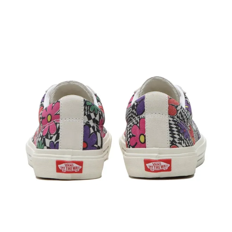 Vans Sid 'Floral Checkerboard' Women's-4