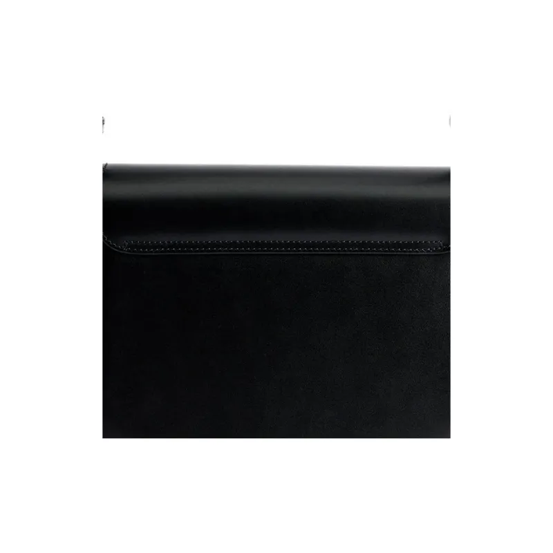 AMIPARIS Cow Leather Envelope Bag, Handbag, Shoulder Bag Women's Black-5