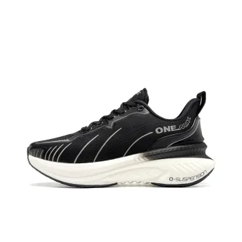 ONEMIX Coverage Impact Resistant Support Low Top Running Shoes Unisex Black