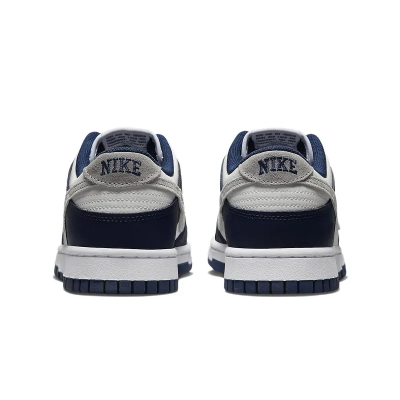 Nike Dunk Low Summit White Midnight Navy-4