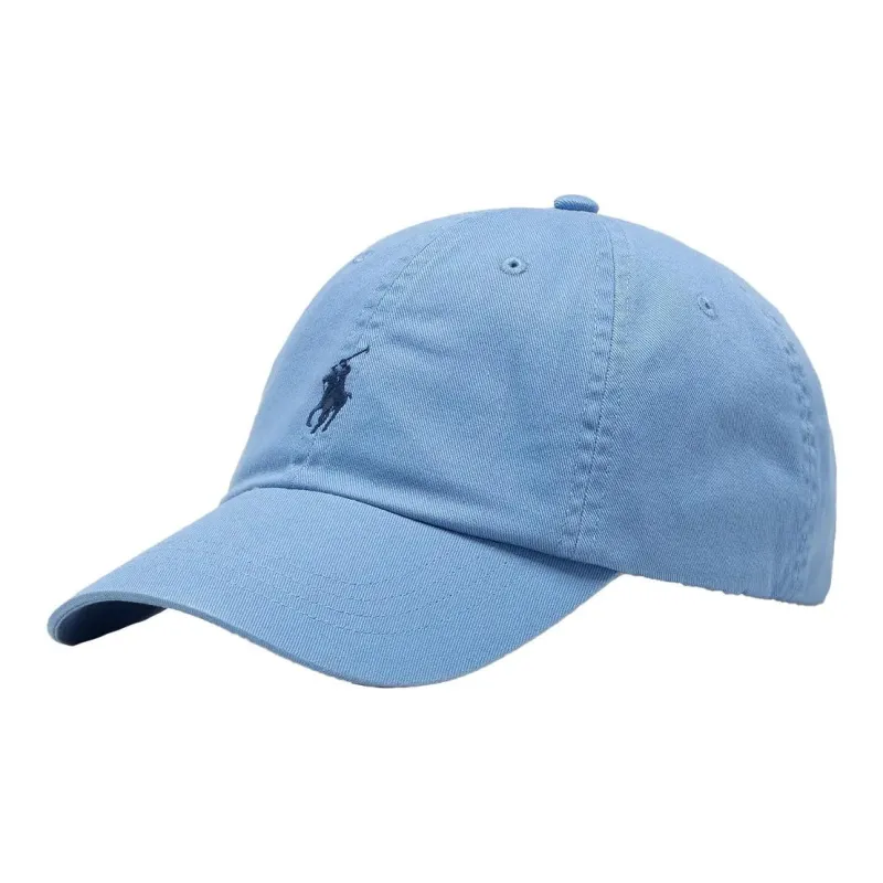 Polo Ralph Lauren Cotton Baseball Caps Unisex Blue-0