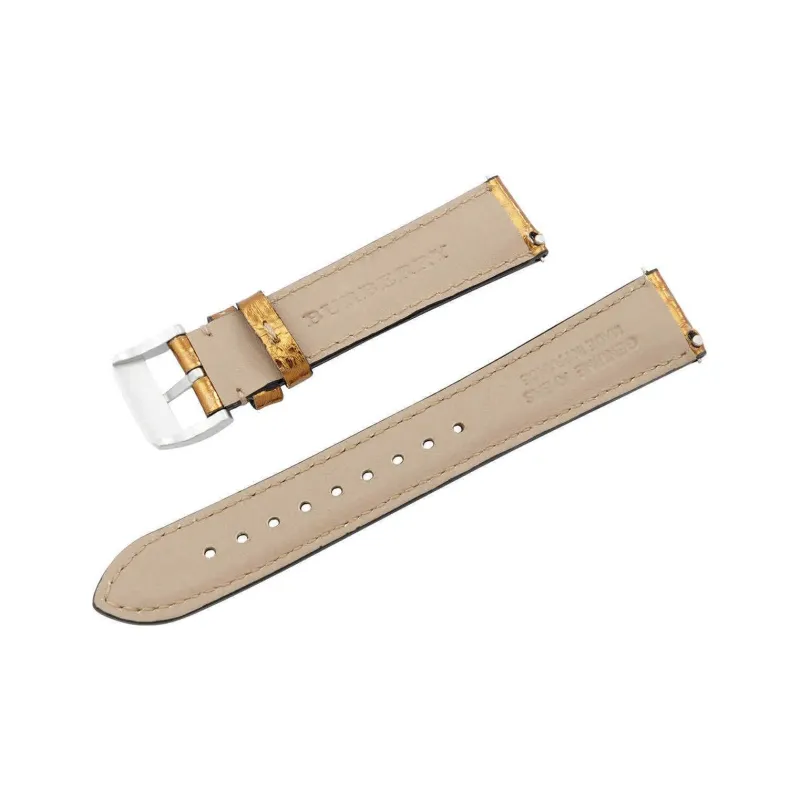 Burberry Watch Band All Compatibility Genuine Leather Material-1