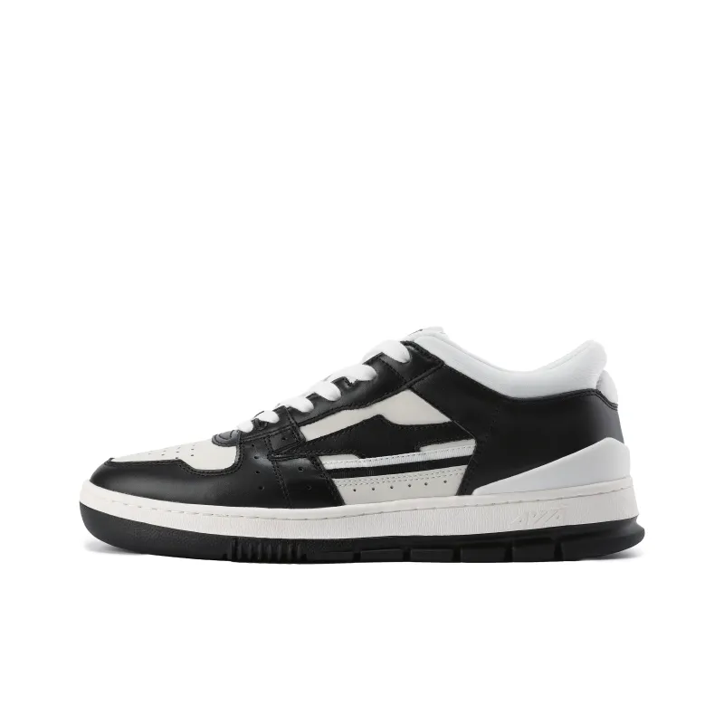 AVIA 825R Series Anti Slip Wear Resistant Low Top Skateboard Shoes Men's Black White-0