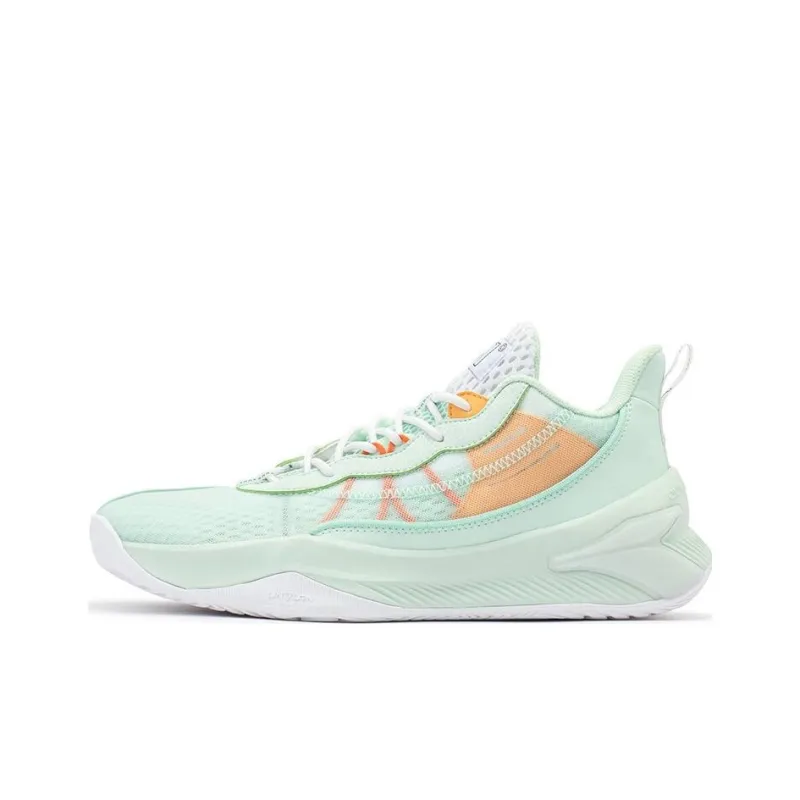 361° Quick Attack Low Top Basketball Shoes Men's Green-0