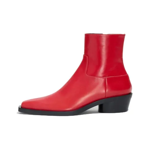 PROENZA SCHOULER Bronco 40mm Leather Ankle Boots