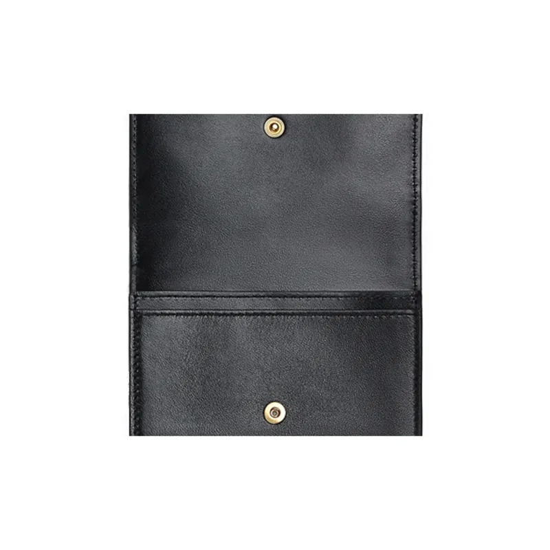 Bottega Veneta Business Card Case Intreccio Black-3