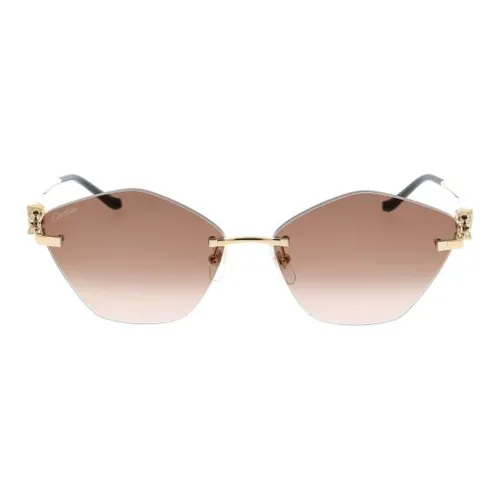 Cartier Panthère De Cartier Geometric frame Sunglasses