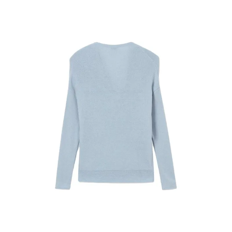 CLUB MONACO Cashmere Sweater Women's Blue-1