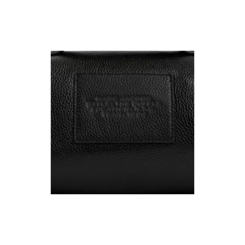 MARC JACOBS The Leather Duffle Bag Black-4