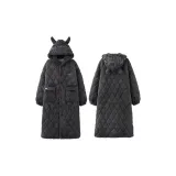 Dark Gray 6662 Triple-Layer Padded Robe