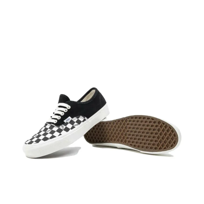 Vans Authentic Og Lx Black Checkerboard Toe-4