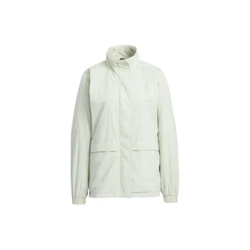 Adidas Jackets Women's Linen Green